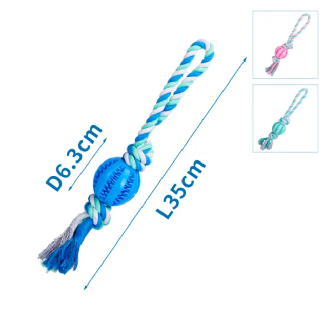 dentálna lopta na snúre rozmer 01-